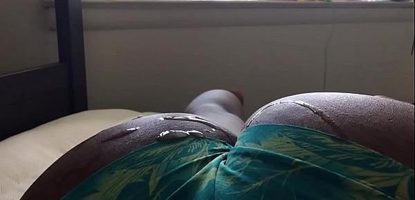  I was sleep after he nutted on my ass